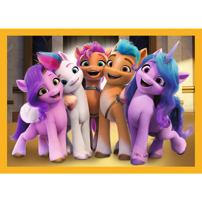 PUZZLE TREFL 4IN1 MY LITTLE PONY SA CUNOASTEM PONEII [3]