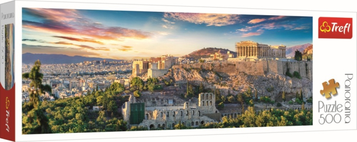 PUZZLE TREFL 500 PANORAMA ACROPOLIS ATENA [1]