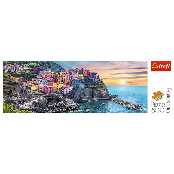 PUZZLE TREFL 500 PANORAMA ORASUL VERNAZZA [3]