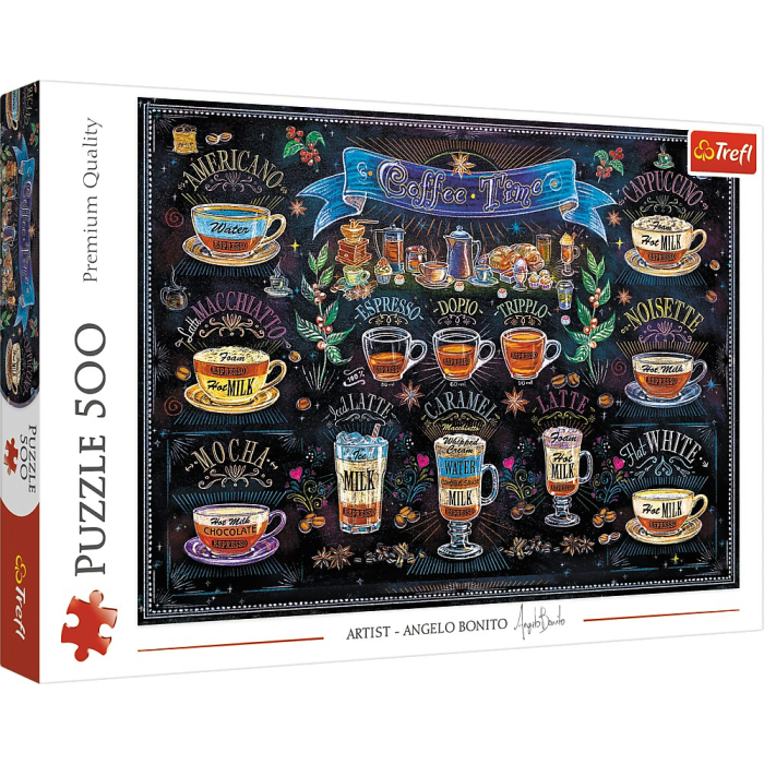 PUZZLE TREFL 500 TIPURI DE CAFEA [1]