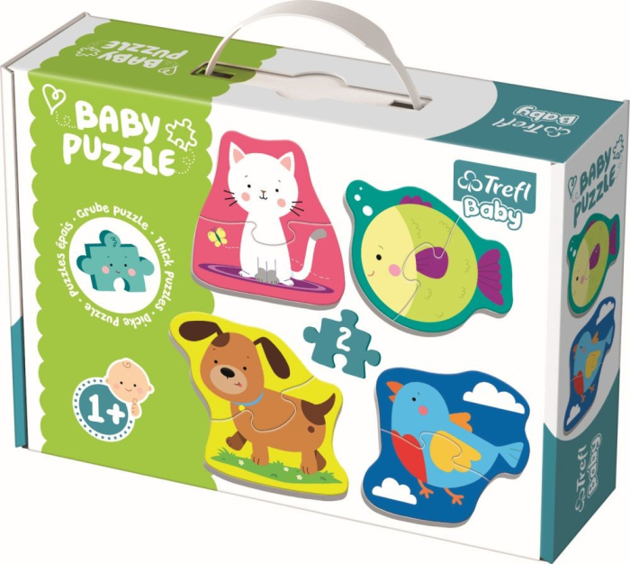 PUZZLE TREFL BABY CLASIC ANIMALE 8 PIESE [1]