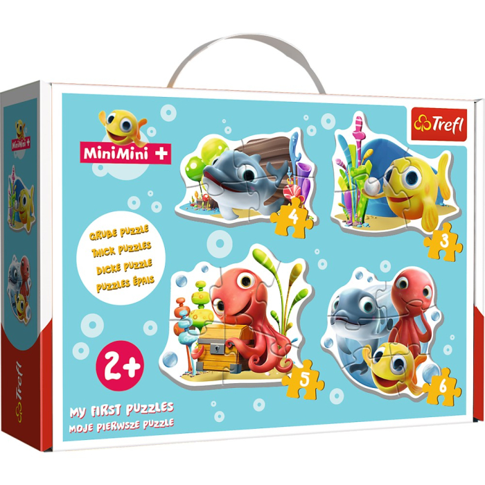 PUZZLE TREFL BABY CLASIC PESTISORUL MINIMINI 18 PIESE [1]