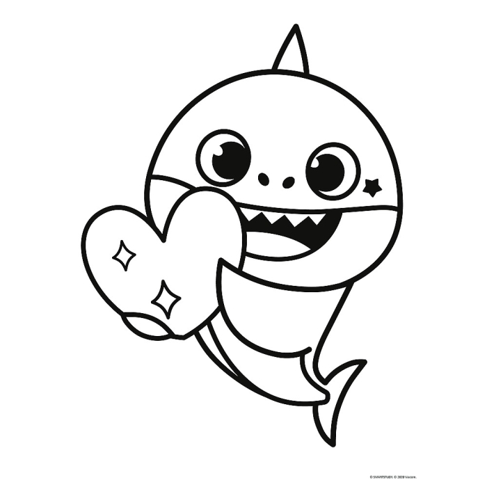 PUZZLE TREFL PRIMO BABY MAXI 2X10 BABY SHARK [4]