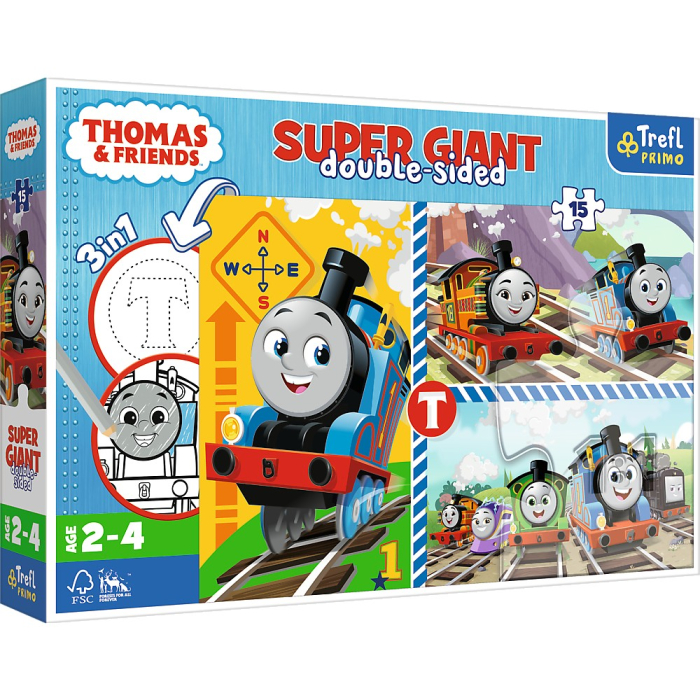 PUZZLE TREFL PRIMO SUPER GIANT 15 THOMAS [1]