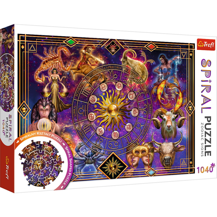 PUZZLE TREFL SPIRAL 1040 PIESE SEMNE ZODIACALE [1]