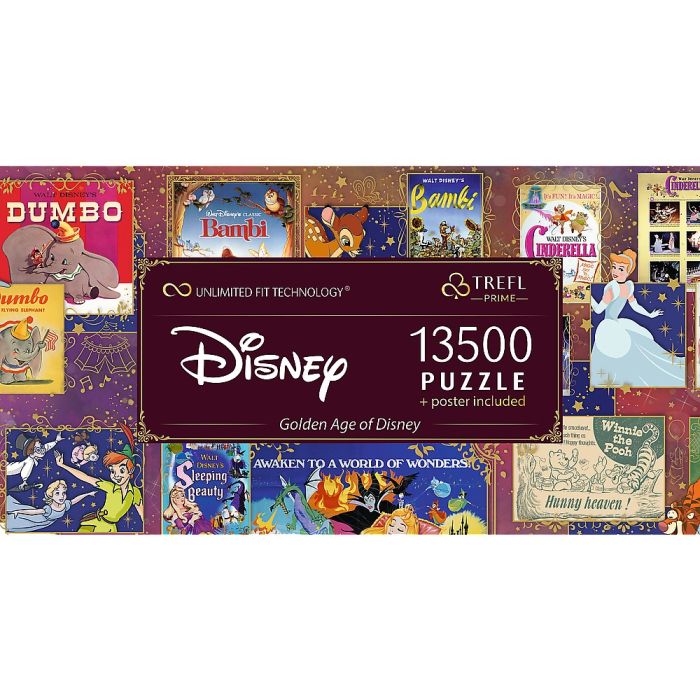 PUZZLE TREFL UFT 13500 DISNEY EPOCA DE AUR A DISNEY [3]