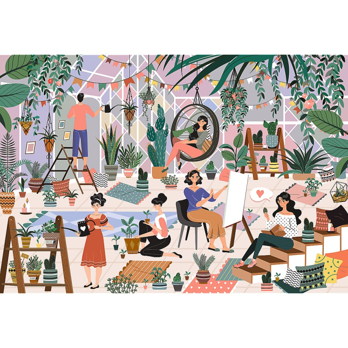 PUZZLE TREFL UFT 1500 VIBE BOTANIC [2]