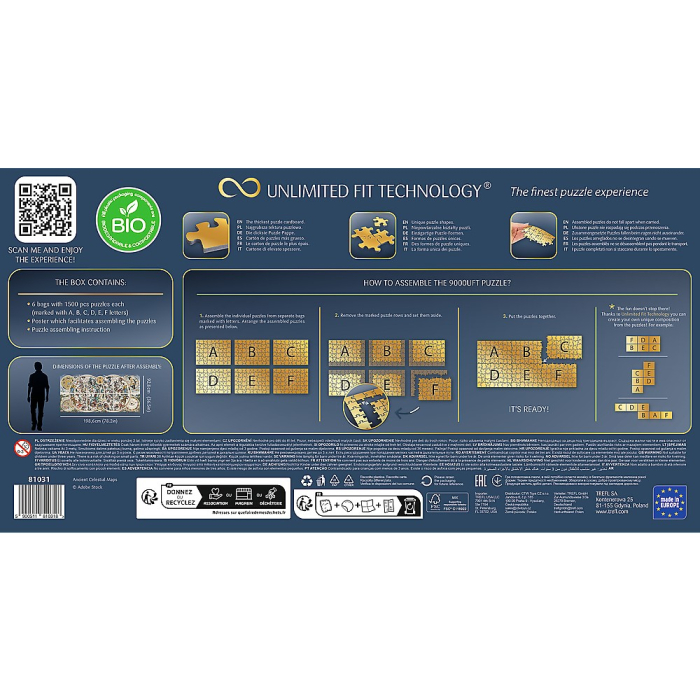 PUZZLE TREFL UFT 9000 HARTI CELESTE ANTICE [4]