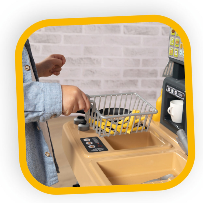 Restaurant pentru copii Smoby Food Corner negru [8]