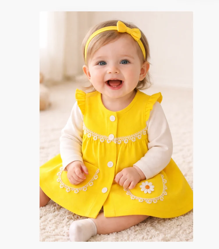 Rochita tip sarafan, cu bluzita, Albinuta [2]