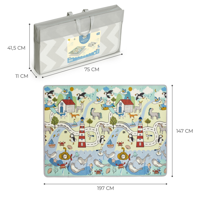 SALTEA EDUCATIVA KINDERKRAFT XPE MATTY 2 [4]