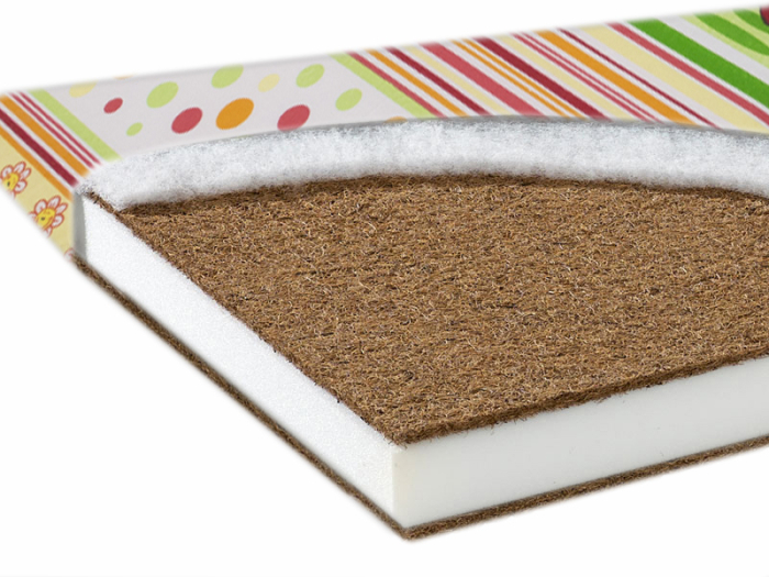 Saltea Fibra Cocos MyKids Economy II Color Diverse Modele 120x60x11 (cm) [5]