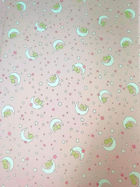 Saltea Pliabila Spuma Poliuretanica 120x60x4.5 cm - Cat on Moon Roz [4]