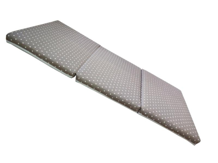 Saltea Pliabila Spuma Poliuretanica 120x60x5 cm - Buline Bej [2]
