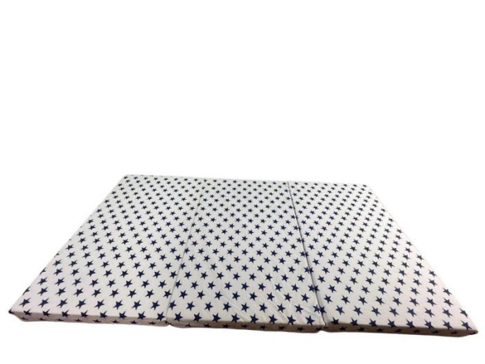 Saltea Pliabila Spuma Poliuretanica 120x60x5 cm - Dark Blue Stars [2]
