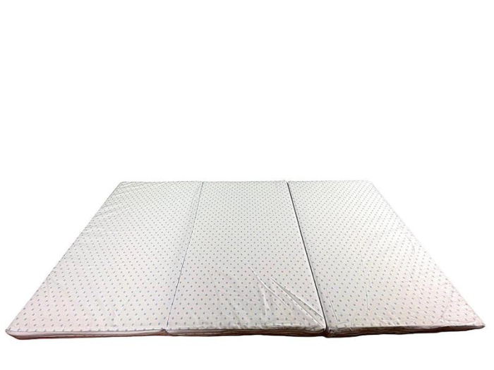 Saltea Pliabila Spuma Poliuretanica 120x60x5 cm - Light Blue Dots [2]