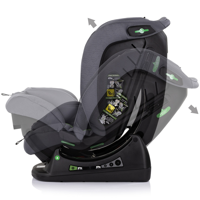 Scaun auto Chipolino Aviato I-Size 40-150 cm cloud [5]