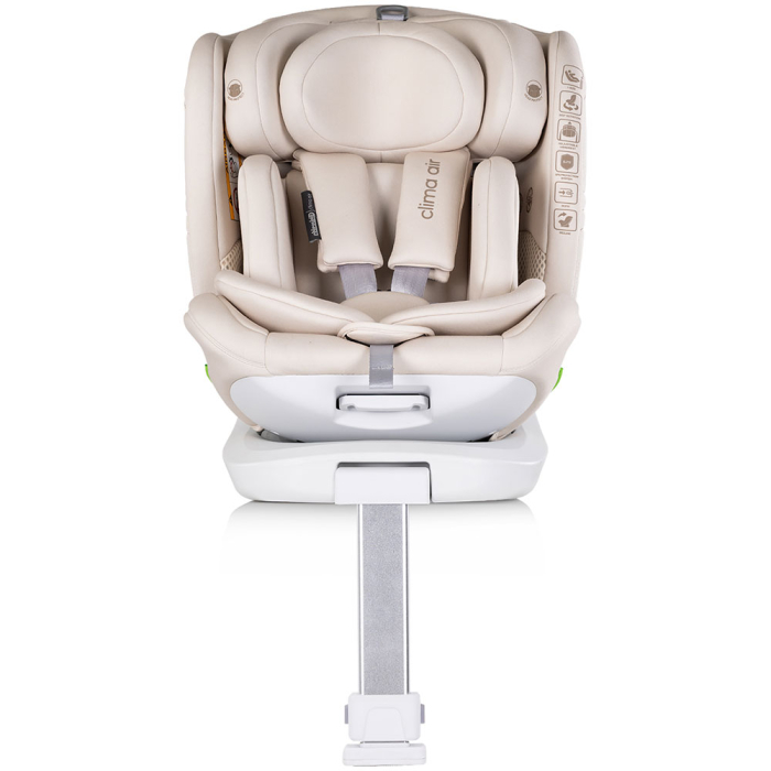 Scaun auto Chipolino Clima Air I-Size 40-150 cm cu sistem Isofix si sezut rotativ biscotta [3]
