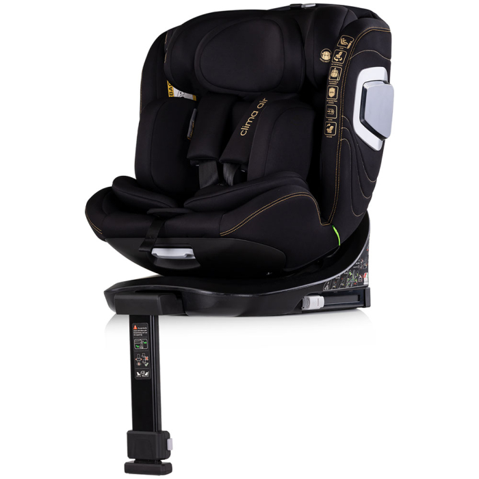 Scaun auto Chipolino Clima Air I-Size 40-150 cm cu sistem Isofix si sezut rotativ blackberry [2]