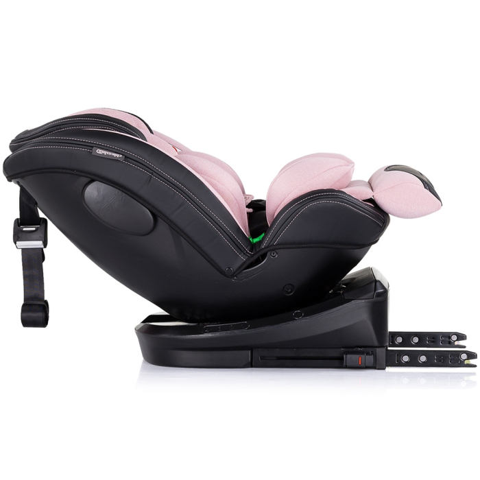 Scaun auto Chipolino Hypnotic I-Size 40-150 cm cu sistem Isofix si sezut rotativ pink marshmallow [8]