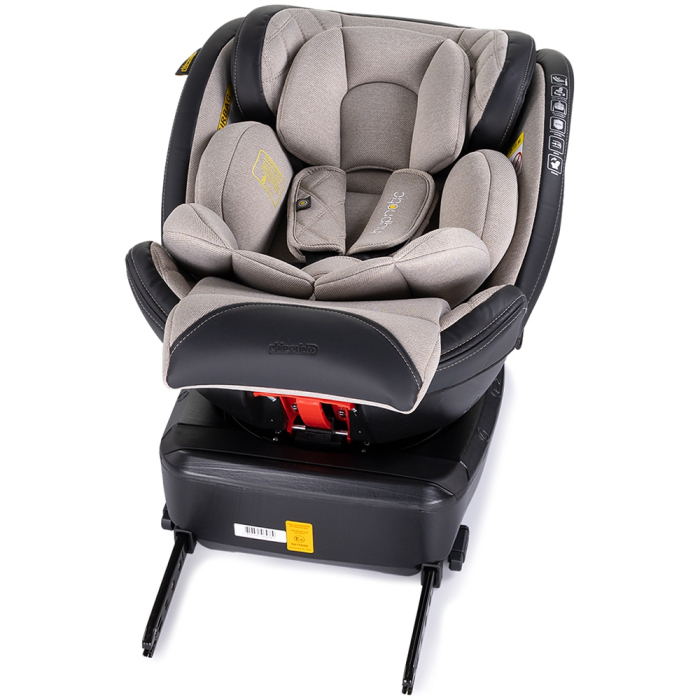 Scaun auto Chipolino Hypnotic I-Size 40-150 cm cu sistem Isofix si sezut rotativ tiramisu [10]