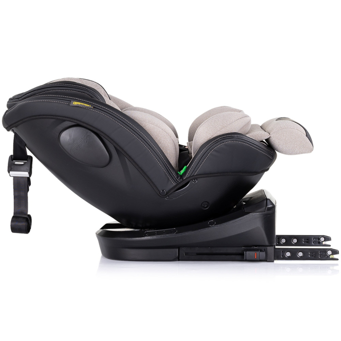 Scaun auto Chipolino Hypnotic I-Size 40-150 cm cu sistem Isofix si sezut rotativ tiramisu [8]