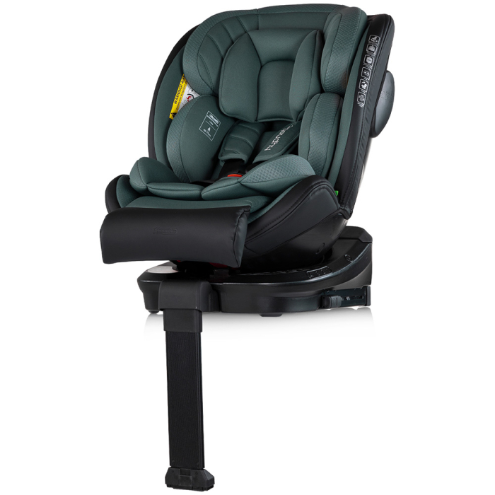 Scaun auto Chipolino Hypnotic Plus I-Size 40-150 cm cu sistem Isofix si sezut rotativ green [2]