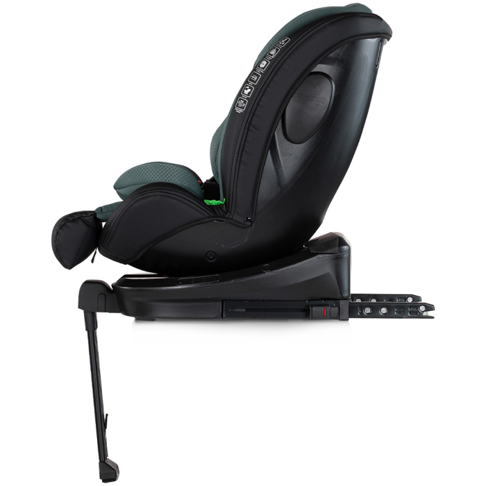 Scaun auto Chipolino Hypnotic Plus I-Size 40-150 cm cu sistem Isofix si sezut rotativ green [4]