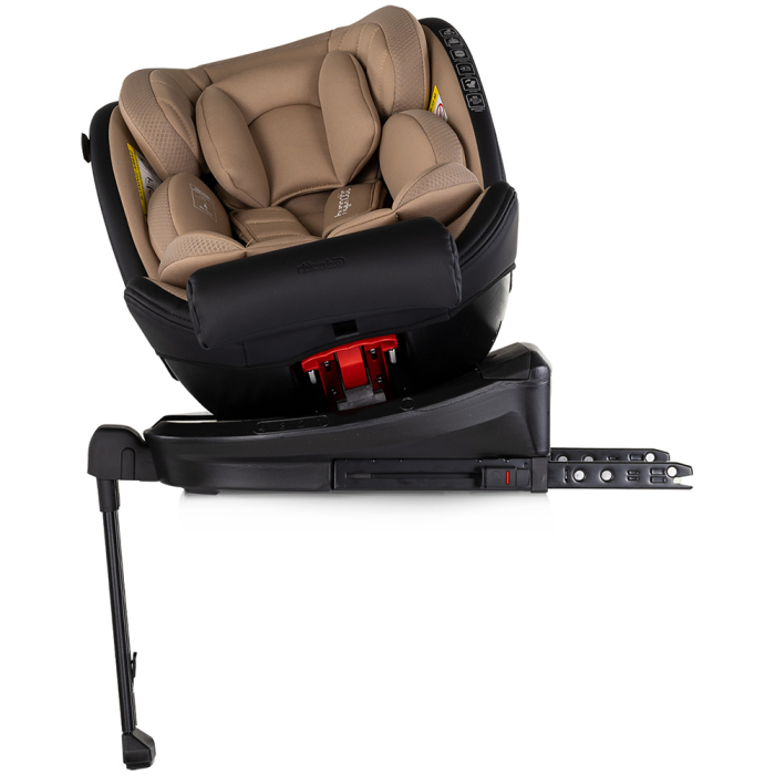 Scaun auto Chipolino Hypnotic Plus I-Size 40-150 cm cu sistem Isofix si sezut rotativ latte [6]