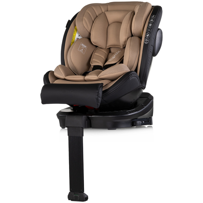 Scaun auto Chipolino Hypnotic Plus I-Size 40-150 cm cu sistem Isofix si sezut rotativ latte [2]