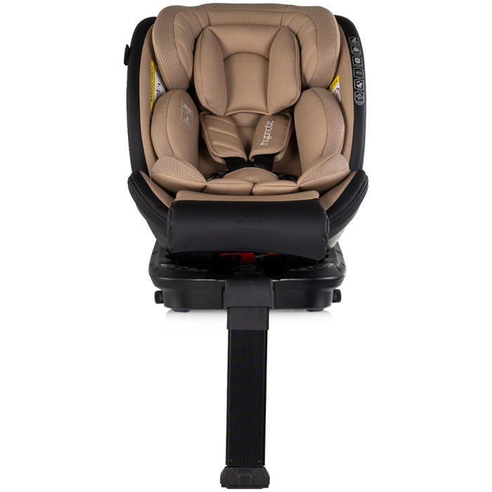 Scaun auto Chipolino Hypnotic Plus I-Size 40-150 cm cu sistem Isofix si sezut rotativ latte [3]