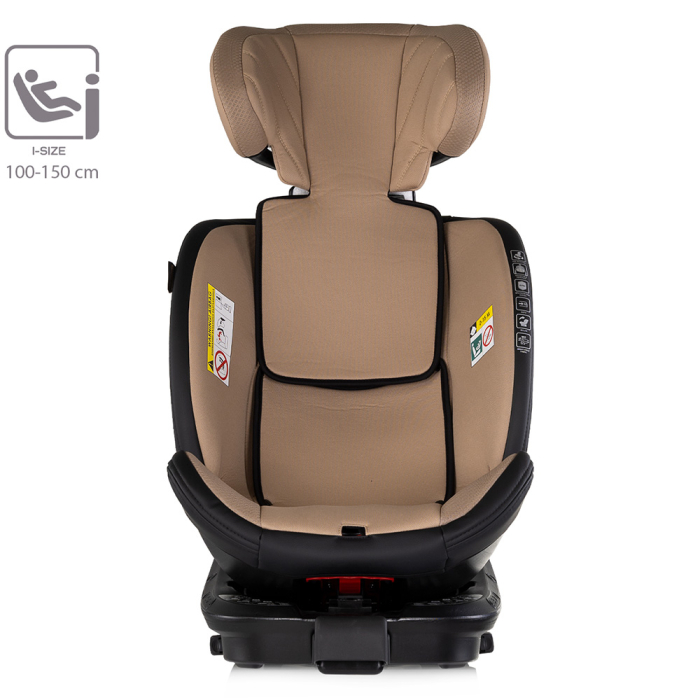 Scaun auto Chipolino Hypnotic Plus I-Size 40-150 cm cu sistem Isofix si sezut rotativ latte [10]