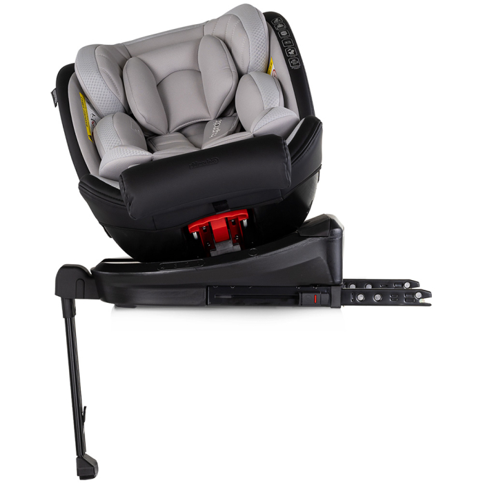 Scaun auto Chipolino Hypnotic Plus I-Size 40-150 cm cu sistem Isofix si sezut rotativ platinum [6]