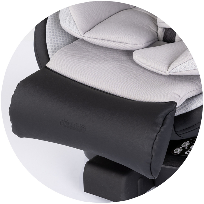 Scaun auto Chipolino Hypnotic Plus I-Size 40-150 cm cu sistem Isofix si sezut rotativ platinum [14]