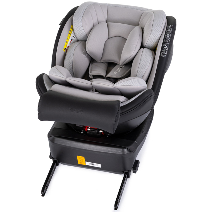 Scaun auto Chipolino Hypnotic Plus I-Size 40-150 cm cu sistem Isofix si sezut rotativ platinum [11]