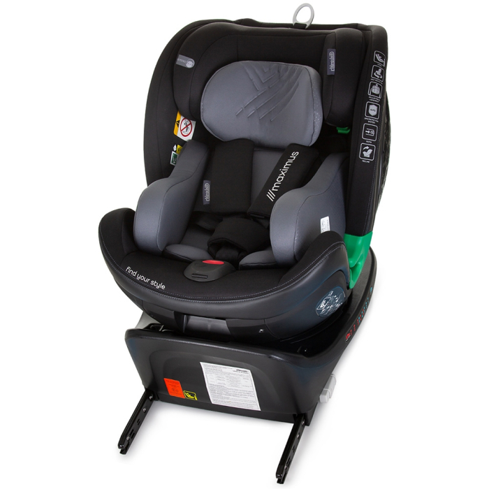 Scaun auto Chipolino Maximus I-Size 40-150 cm obsidian cu sistem Isofix [10]