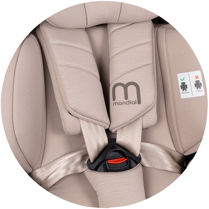 Scaun auto Chipolino Mondial I-Size 40-150 cm latte [9]