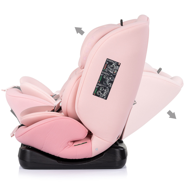 Scaun auto Chipolino Mondial I-Size 40-150 cm powder pink [5]