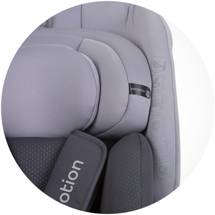 Scaun auto Chipolino Motion I-Size 40-150 cm granite cu sistem Isofix [13]