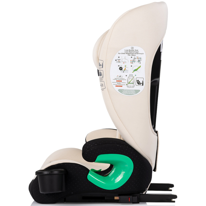 Scaun auto Chipolino Patrol I-Size 100-150 cm cu sistem Isofix cashmere [4]
