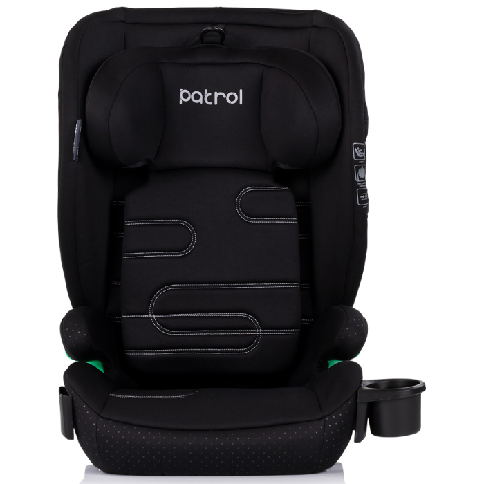 Scaun auto Chipolino Patrol I-Size 100-150 cm cu sistem Isofix noir [2]