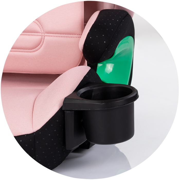 Scaun auto Chipolino Patrol I-Size 100-150 cm cu sistem Isofix powder pink [5]