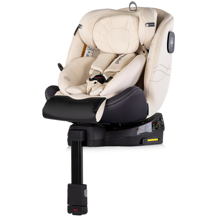 Scaun auto Chipolino Premium I-Size 40-150 cm cu sistem Isofix biscotta [2]