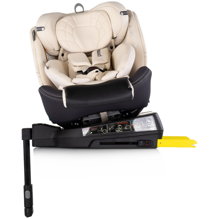 Scaun auto Chipolino Premium I-Size 40-150 cm cu sistem Isofix biscotta [6]