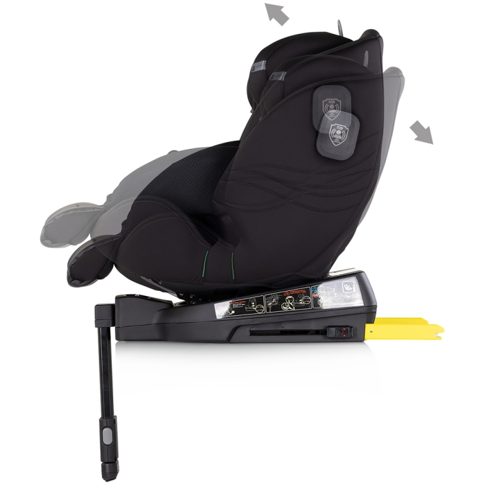 Scaun auto Chipolino Premium I-Size 40-150 cm cu sistem Isofix blackberry [5]