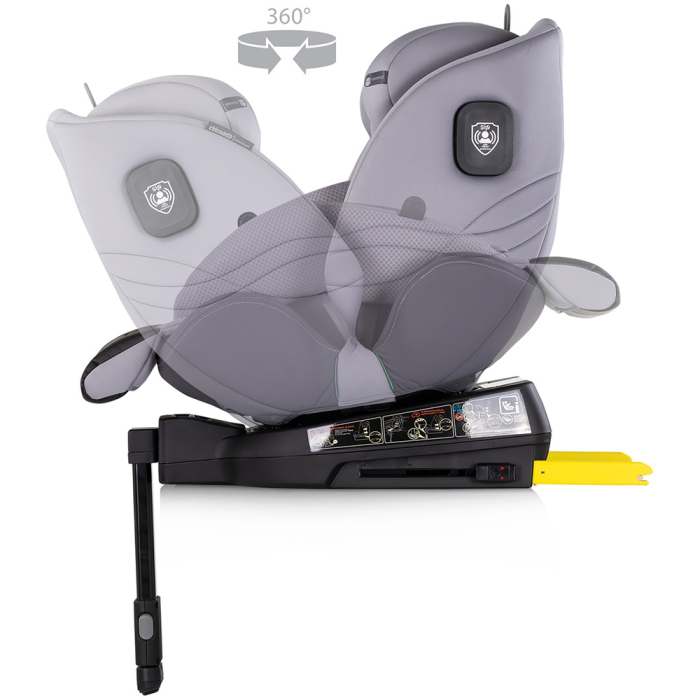 Scaun auto Chipolino Premium I-Size 40-150 cm cu sistem Isofix cloud [7]
