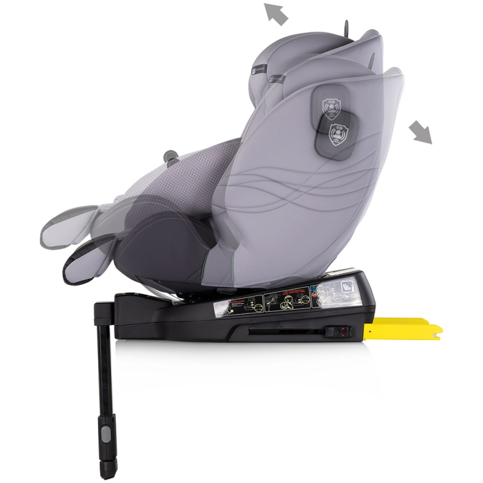 Scaun auto Chipolino Premium I-Size 40-150 cm cu sistem Isofix cloud [5]