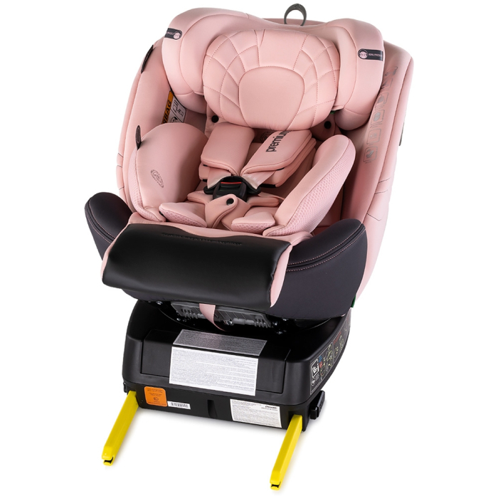 Scaun auto Chipolino Premium I-Size 40-150 cm cu sistem Isofix pink marshmallow [10]