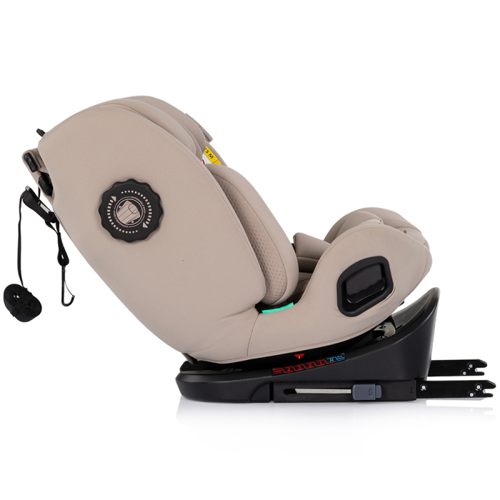 Scaun auto Chipolino Techno iGrow I-Size 40-150 cm cu sistem Isofix si sezut rotativ latte [9]