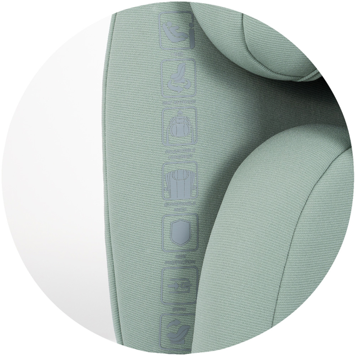Scaun auto Chipolino Techno iGrow I-Size 40-150 cm cu sistem Isofix si sezut rotativ matcha [15]